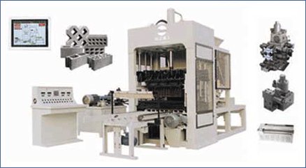 河南宇達(dá)路橋機(jī)械 QT6-15型全自動空心砌塊成型機(jī)，助力計(jì)算機(jī)設(shè)備廠房建設(shè)高效升級